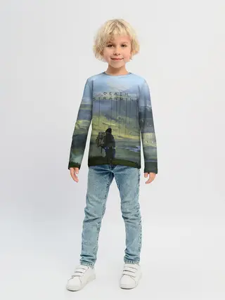 Детский лонгслив / DEATH STRANDING - СЭМ