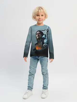 Детский лонгслив / Сэм - DEATH STRANDING