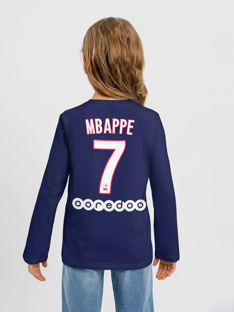 Детский лонгслив / Mbappe Home 19-20