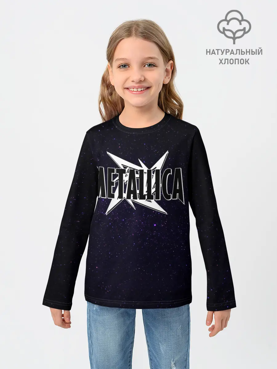 Детский лонгслив / Metallica