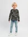Детский лонгслив / Именной камуфляж. Лёха