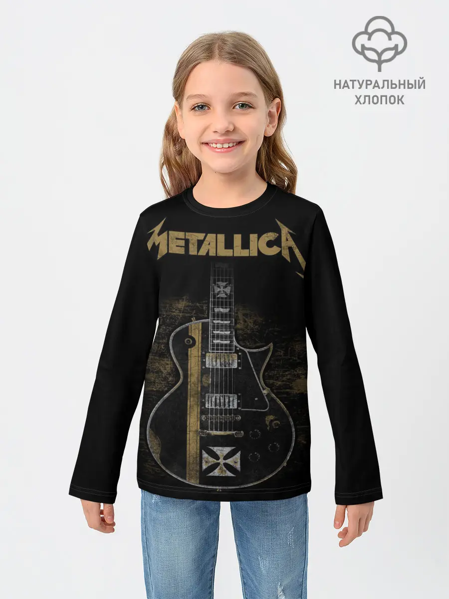 Детский лонгслив / Metallica