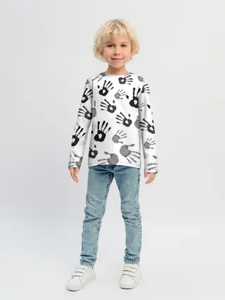 Детский лонгслив / Hands