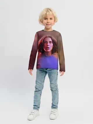 Детский лонгслив / STRANGER THINGS