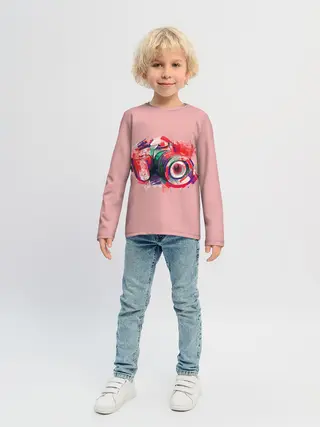 Детский лонгслив / Я Фотограф