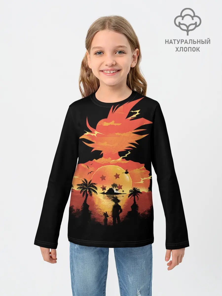 Детский лонгслив / Dragon Ball Illusion