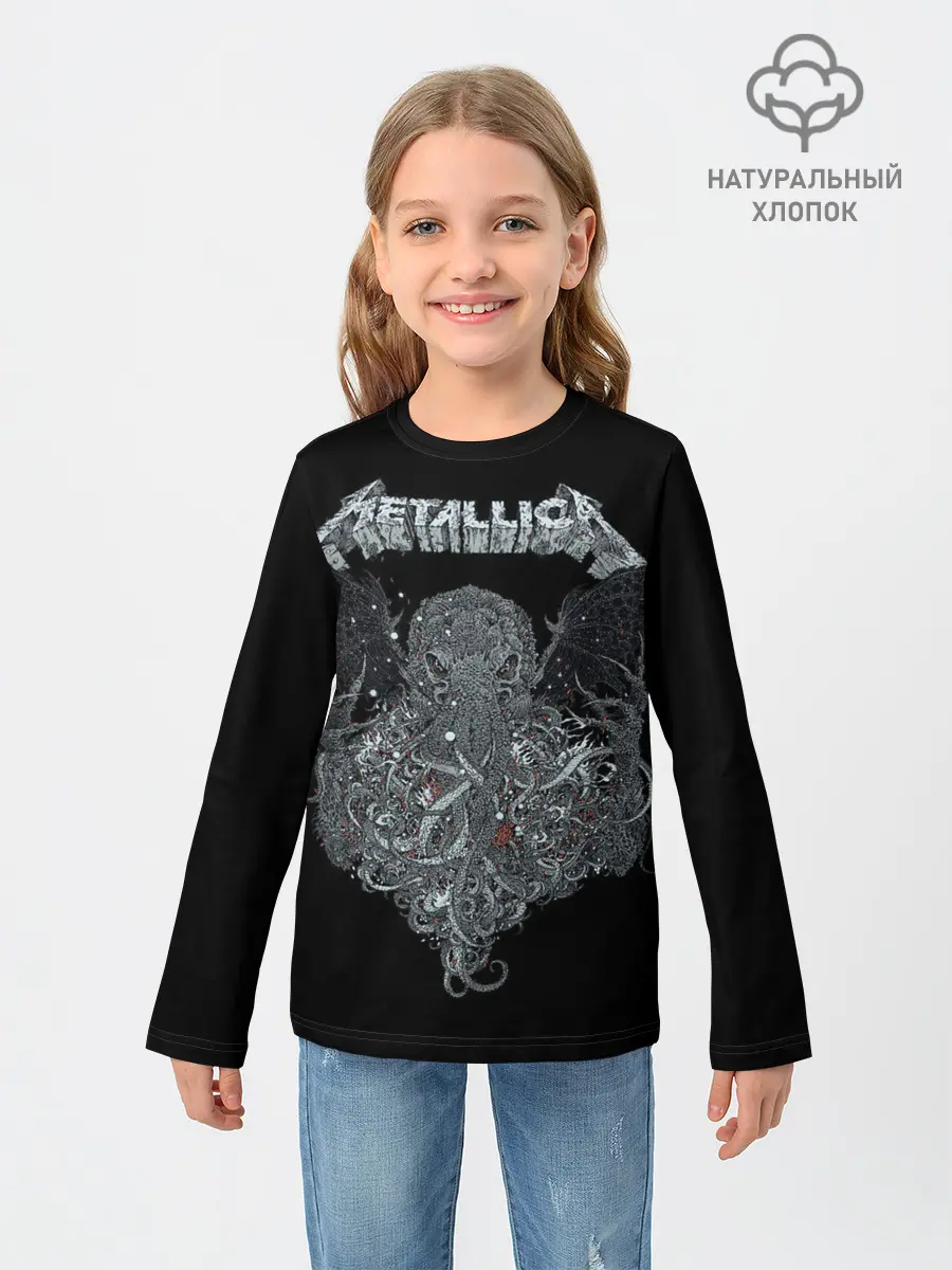 Детский лонгслив / Metallica