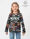 Детский лонгслив / Kiss