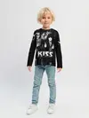 Детский лонгслив / Kiss