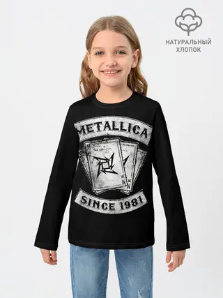 Детский лонгслив / Metallica