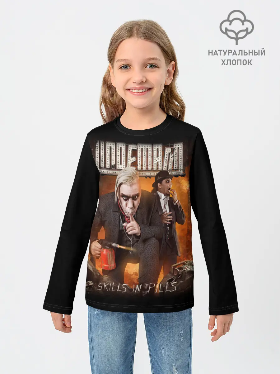 Детский лонгслив / Rammstein