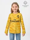 Детский лонгслив / Courtois gk home 19-20