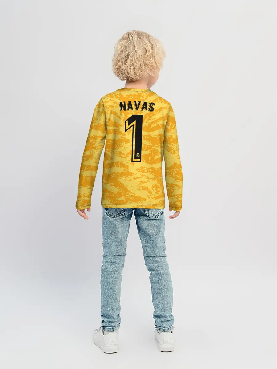 Детский лонгслив / Navas gk home 19-20