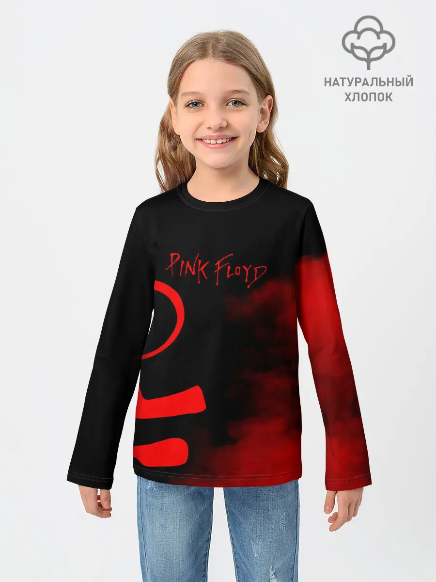 Детский лонгслив / Pink Floyd