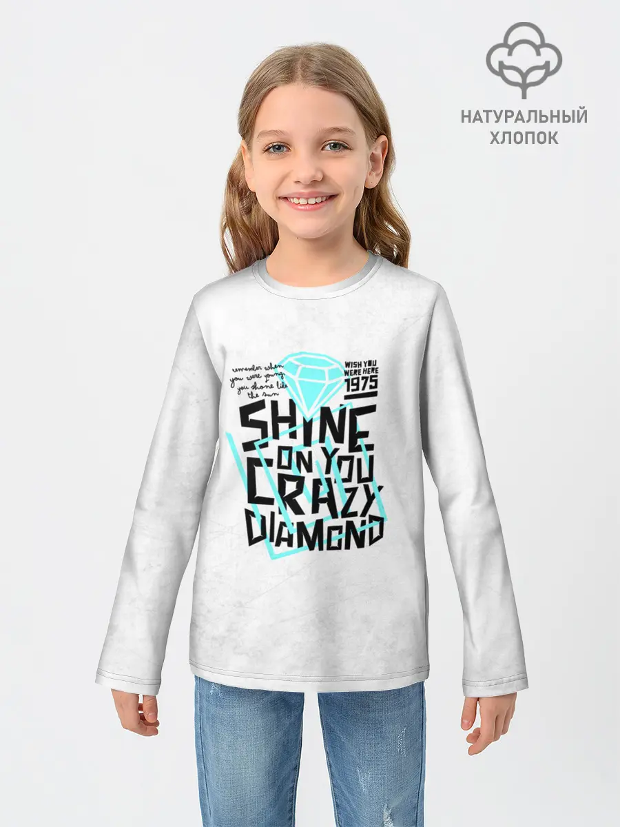 Детский лонгслив / Pink Floyd