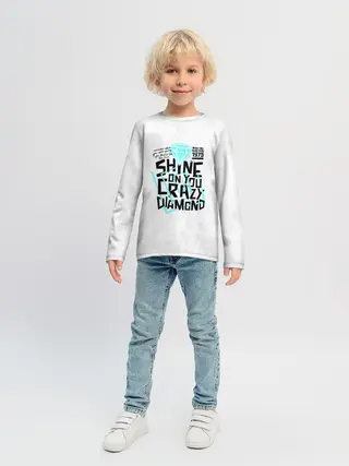 Детский лонгслив / Pink Floyd