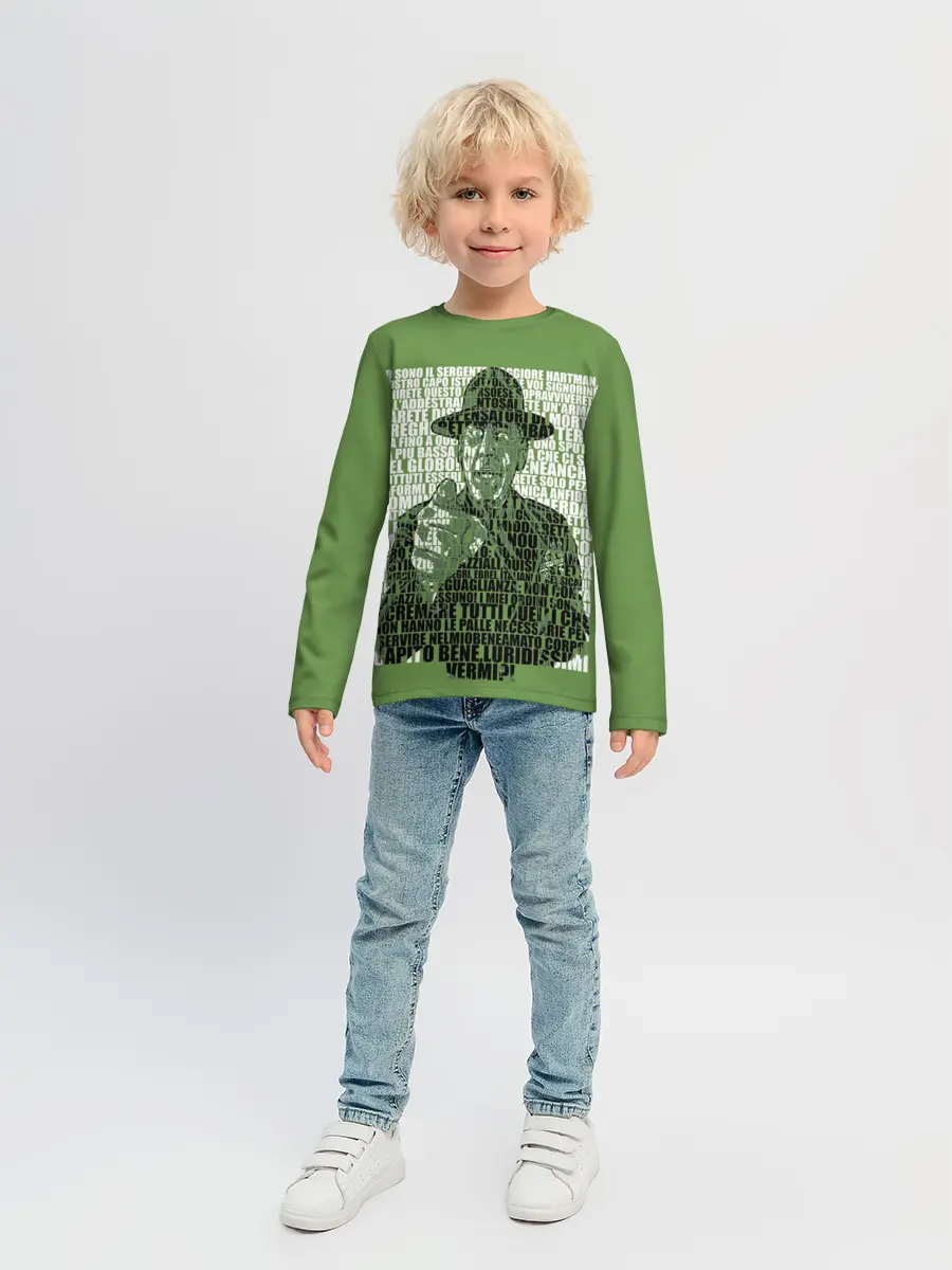 Детский лонгслив / Sergente Maggiore Hartman