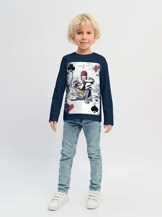 Детский лонгслив / The Joker Card