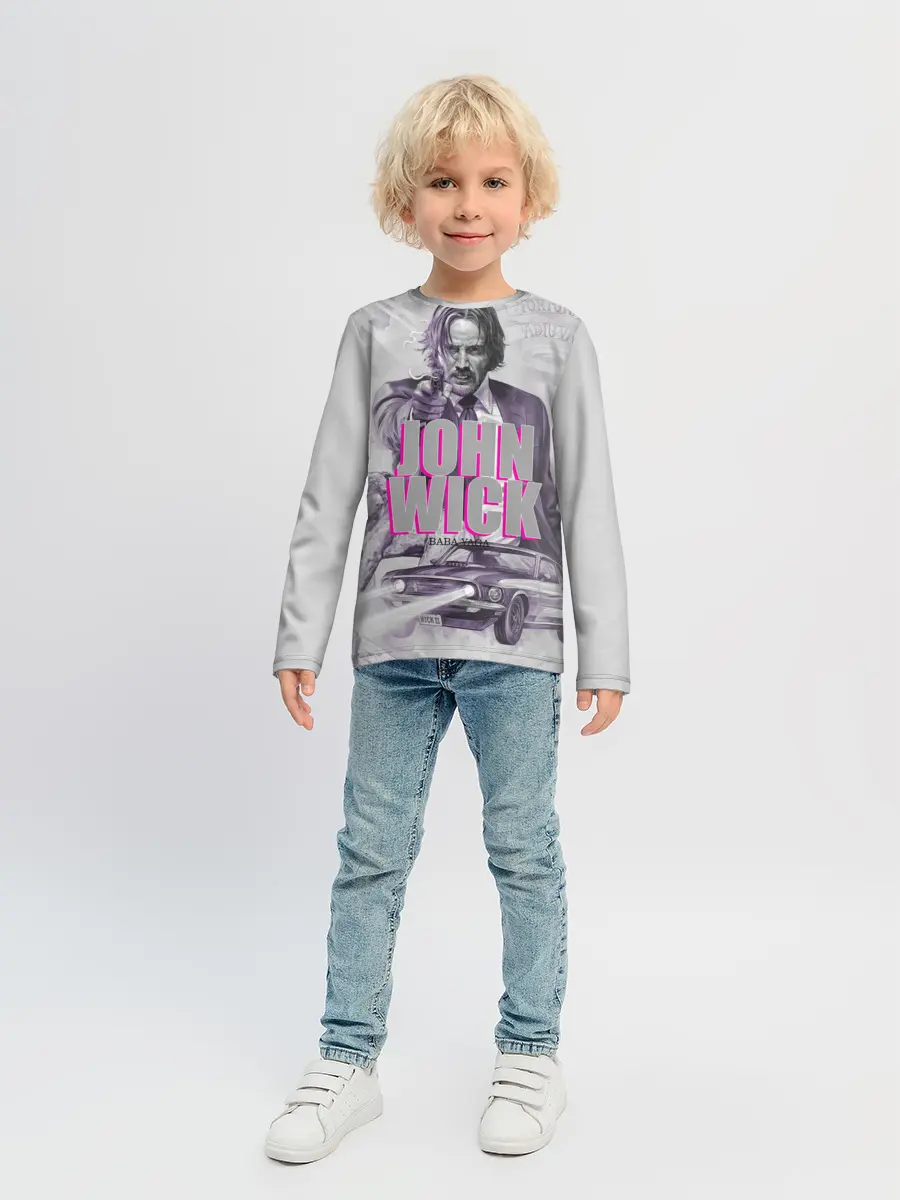 Детский лонгслив / John Wick