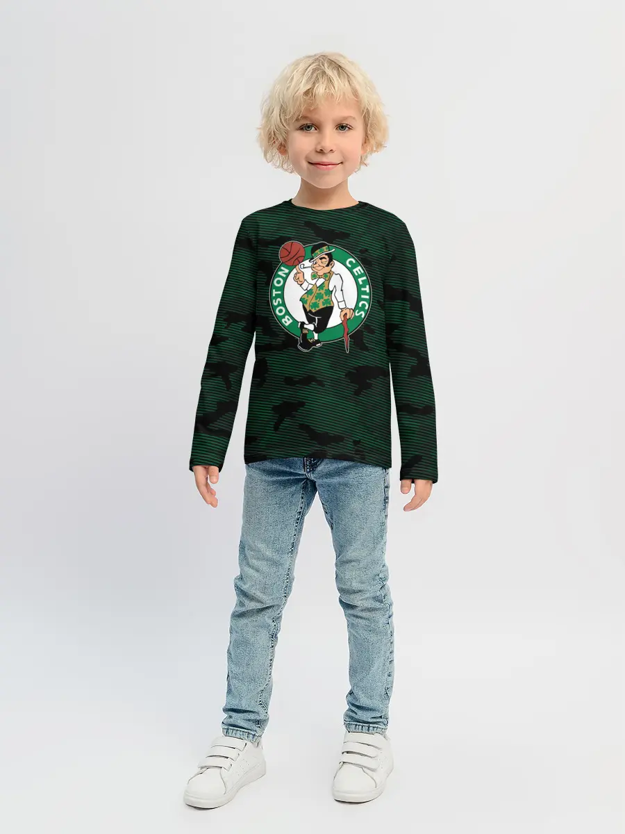 Детский лонгслив / Boston Celtics