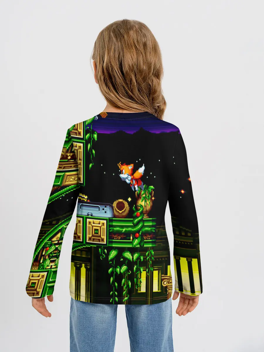 Детский лонгслив / SONIC