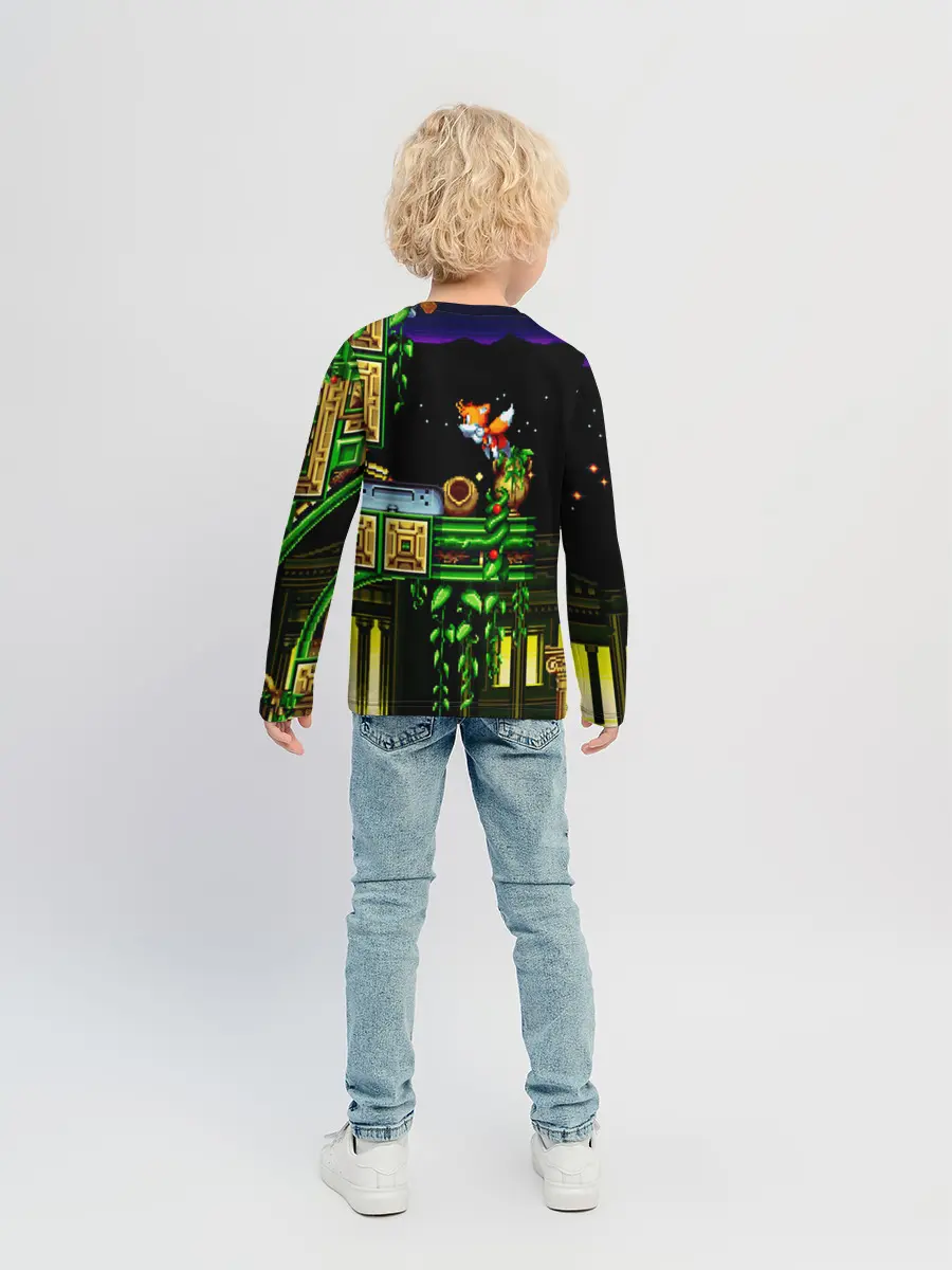 Детский лонгслив / SONIC