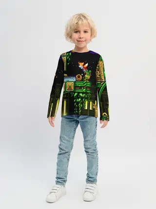 Детский лонгслив / SONIC