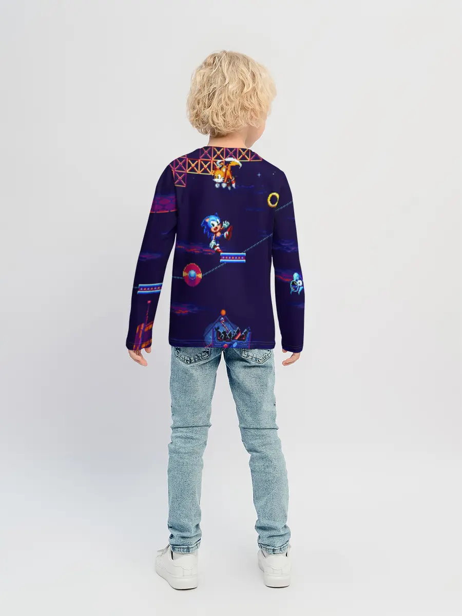 Детский лонгслив / SONIC