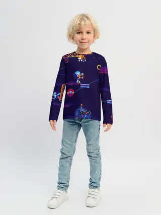 Детский лонгслив / SONIC