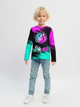 Детский лонгслив / Blink-182