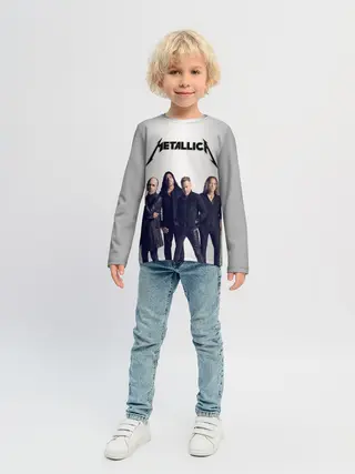 Детский лонгслив / Metallica