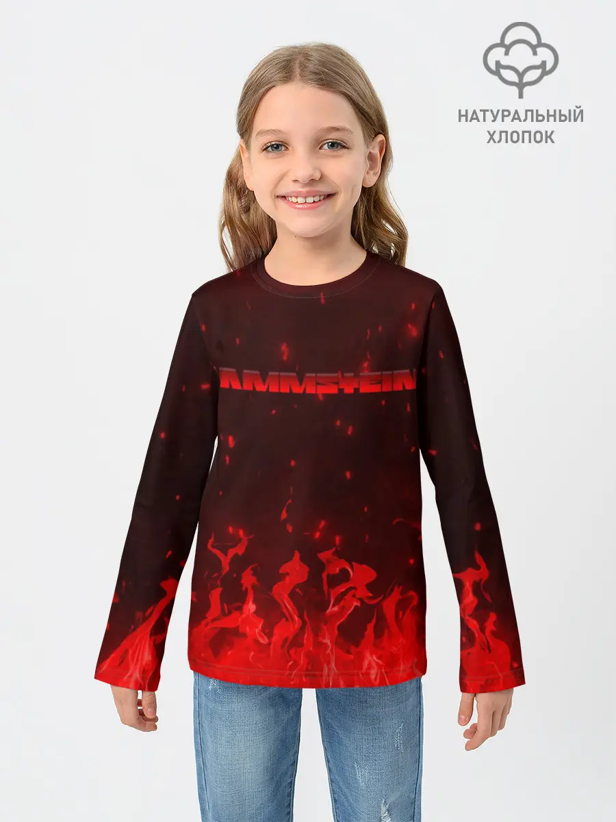 Детский лонгслив / Rammstein