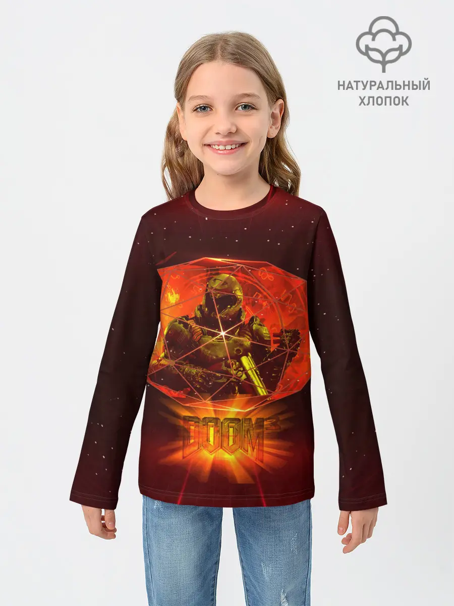 Детский лонгслив / Doom Enternal