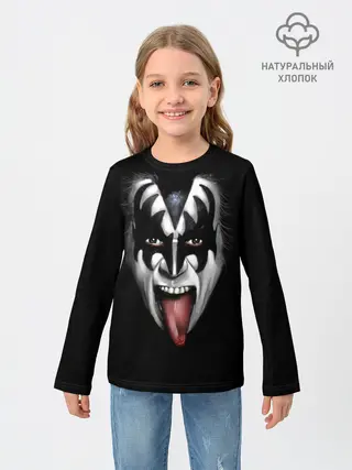Детский лонгслив / Kiss