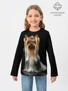 Детский лонгслив / Йоркширский терьер