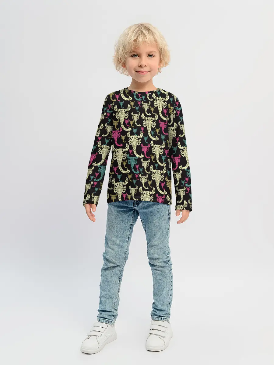 Детский лонгслив / Скорпионы