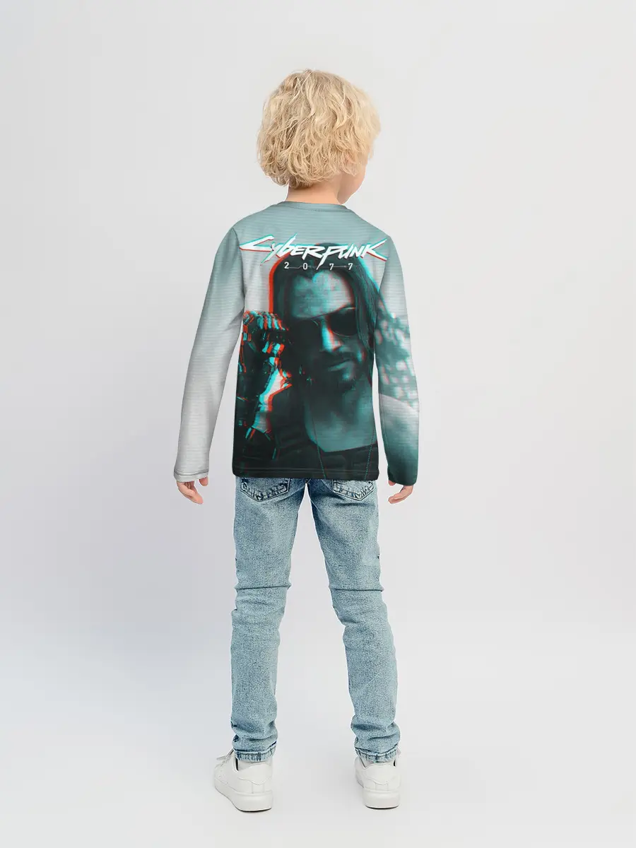 Детский лонгслив / Cyberpunk 2077
