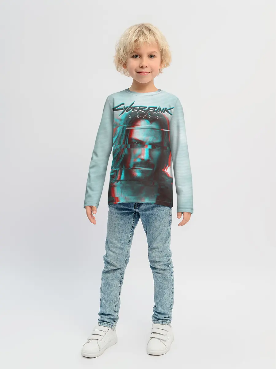 Детский лонгслив / Cyberpunk 2077