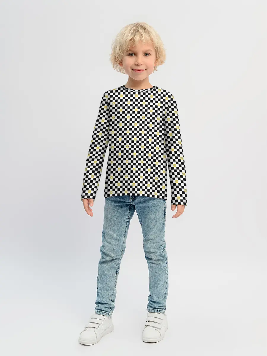 Детский лонгслив / Бойчик