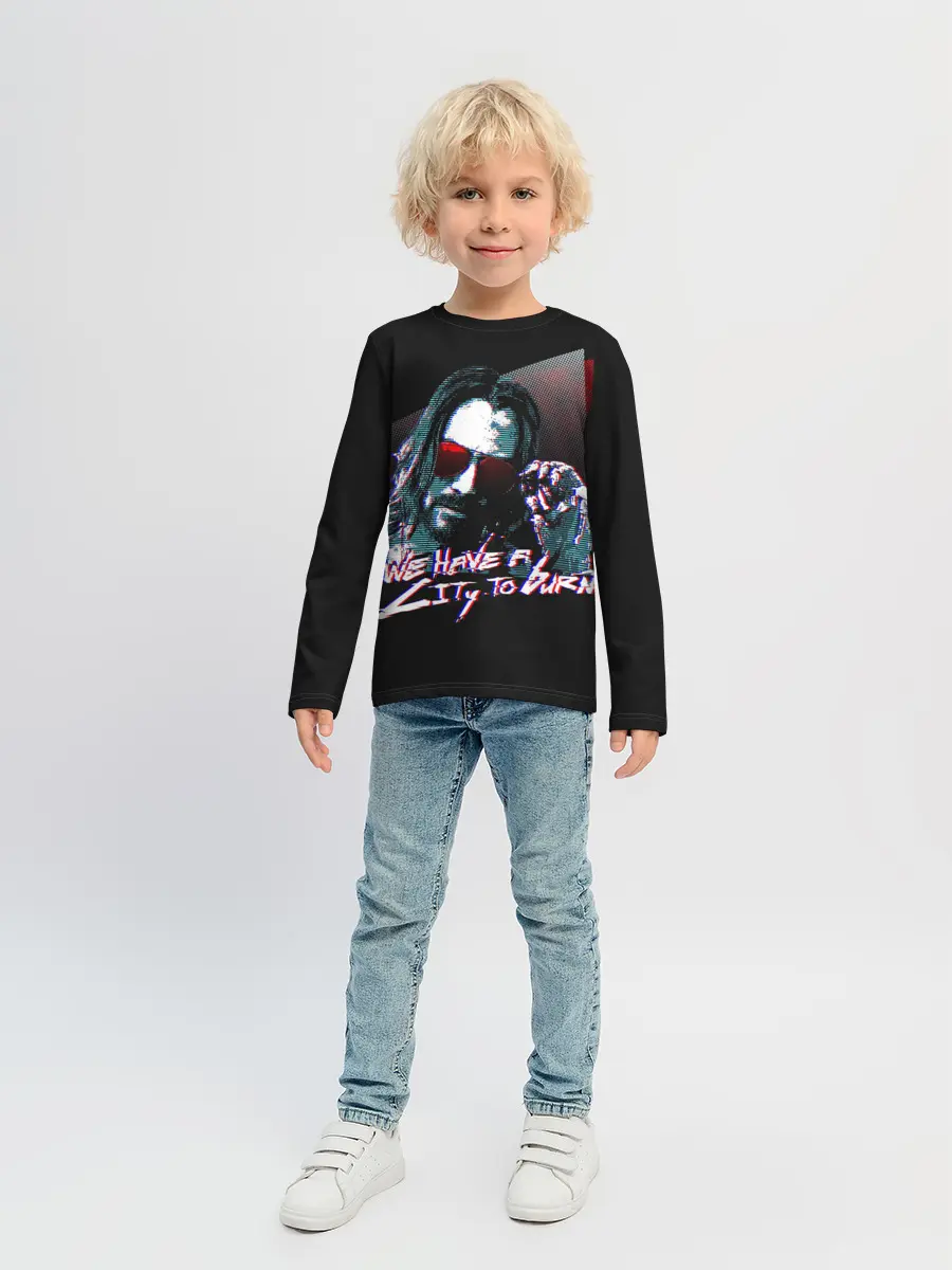 Детский лонгслив / Cyberpunk 2077