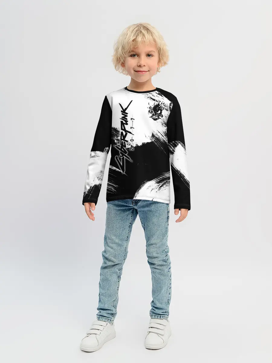 Детский лонгслив / Cyberpunk 2077