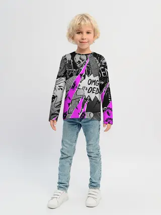 Детский лонгслив / DEDSEC