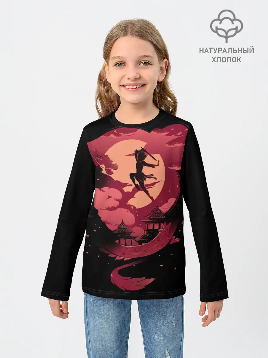 Детский лонгслив / Princess Mononoke