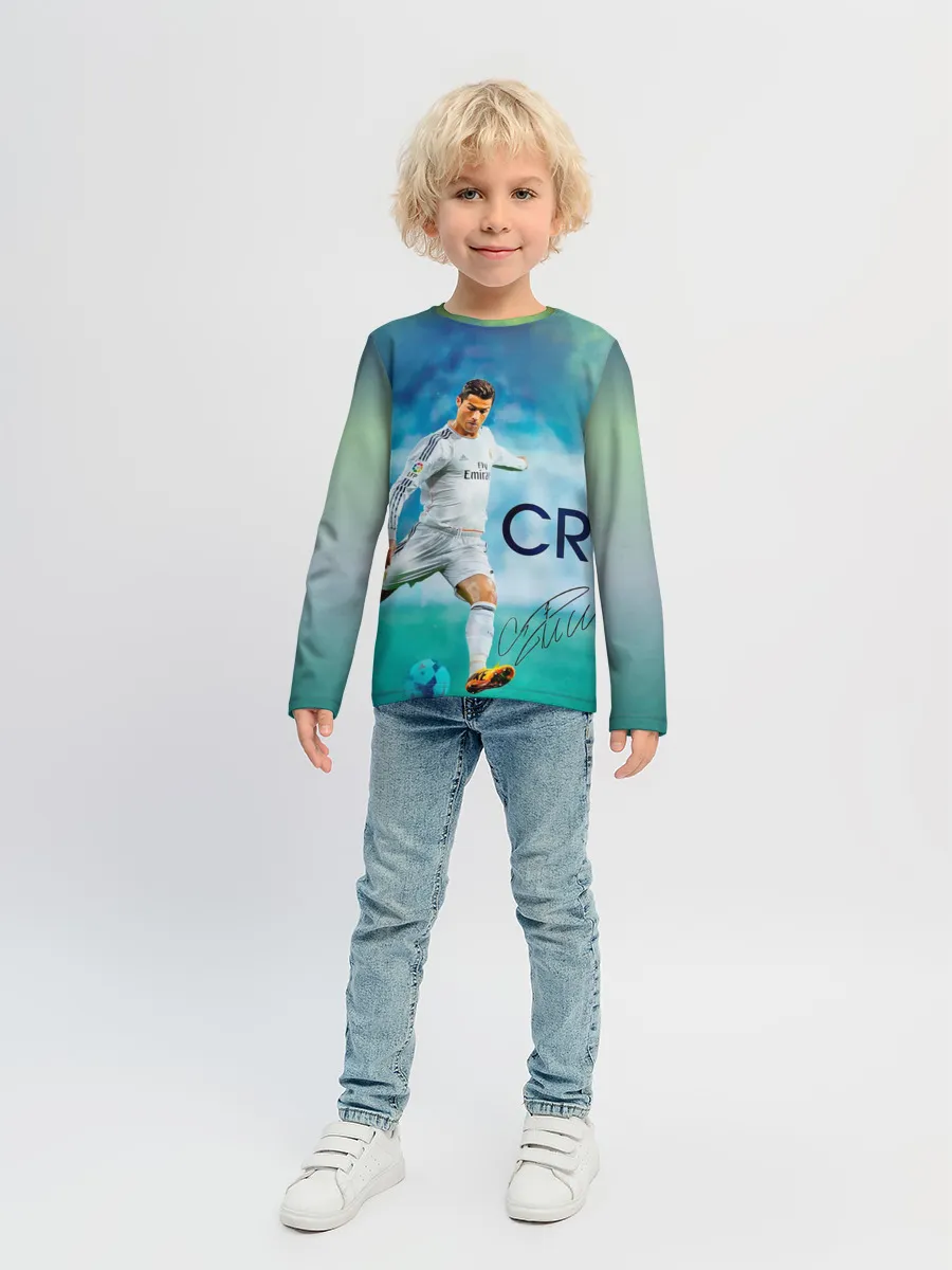 Детский лонгслив / Ronaldo