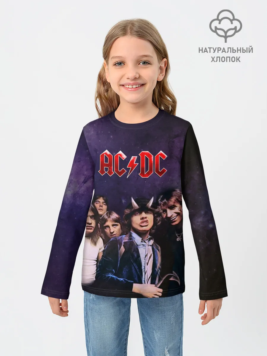 Детский лонгслив / AC/DC