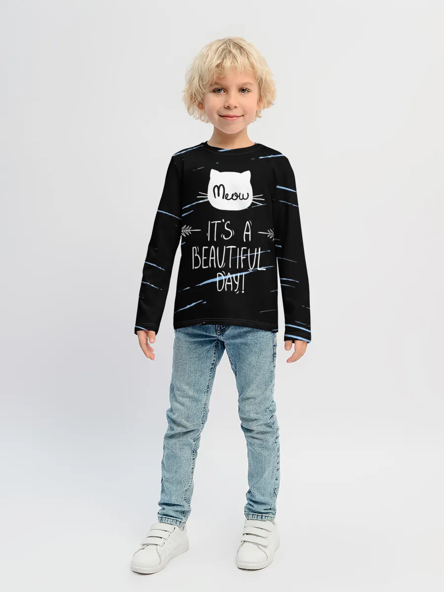 Детский лонгслив / Прекрасный день