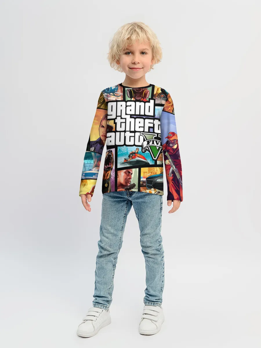 Детский лонгслив / GTA