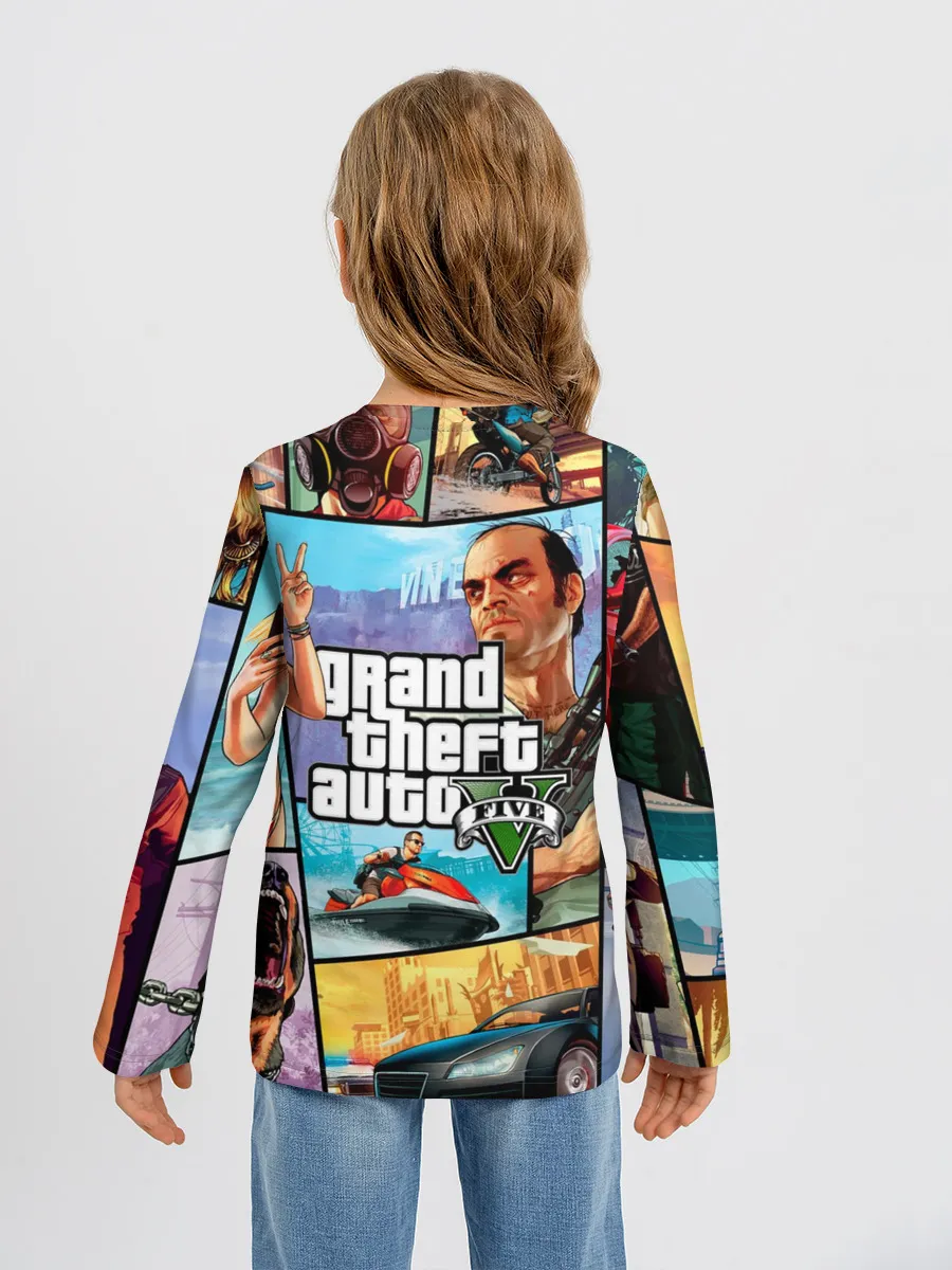 Детский лонгслив / GTA