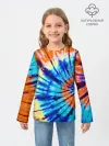 Детский лонгслив / Tie dye