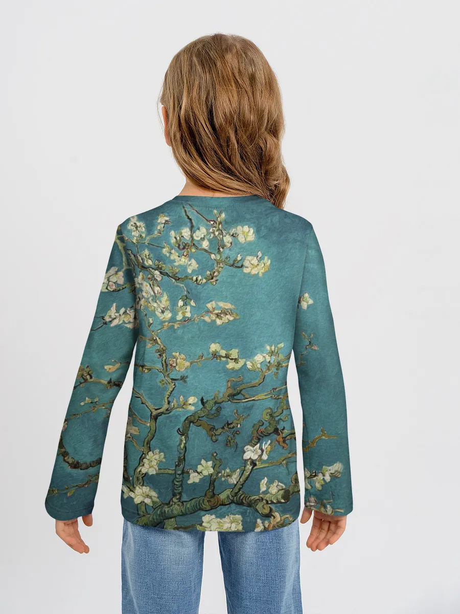 Детский лонгслив / Миндаль